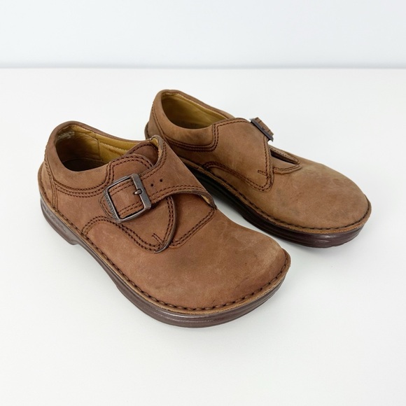 Birkenstock Shoes - Birkenstock Footprints Vintage Brown Oxford